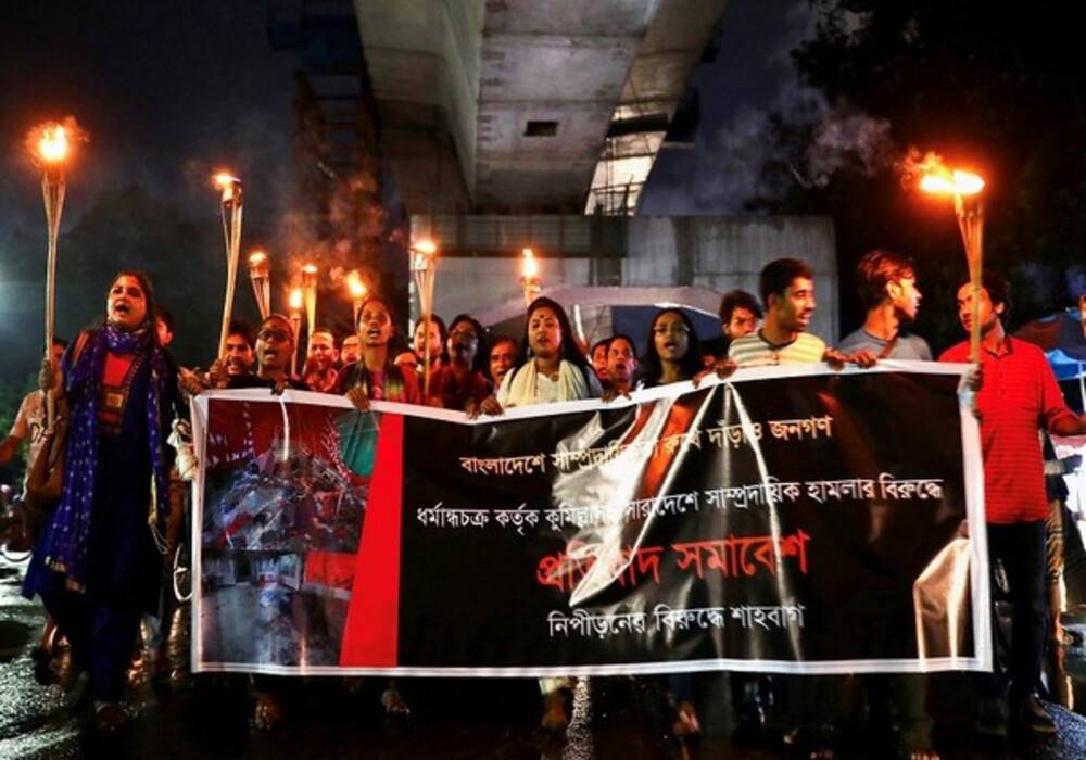 Bangladesh: Nationwide Protests Over Constant Attack On Hindu Community