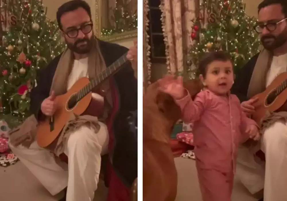 Christmas 2022: Kareena Kapoor Shares Video Of Saif Playing Guitar And ...