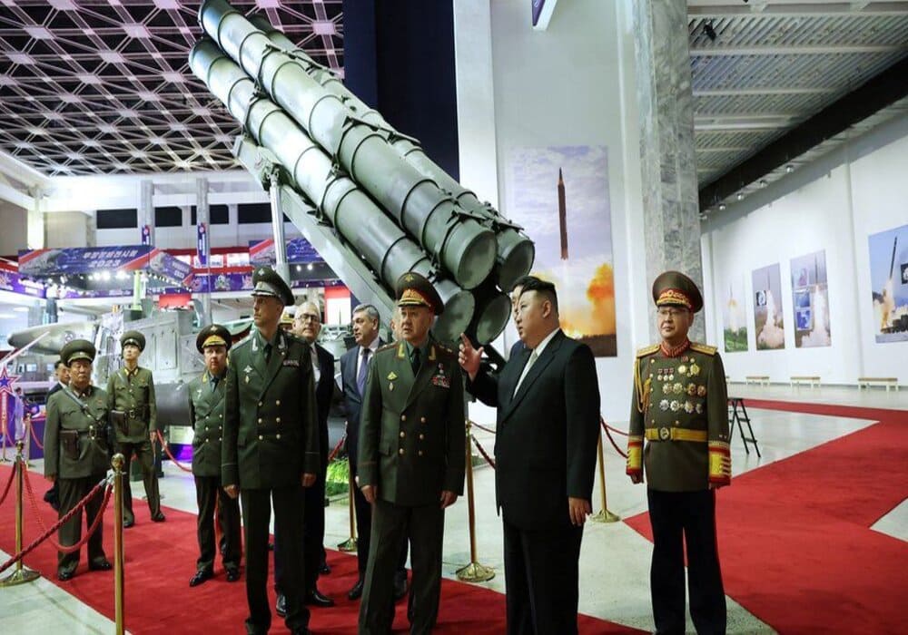 Kim Jong Un Gives Tour Of Banned Missiles To Russian Defence Minister Tour On ‘victory Day 