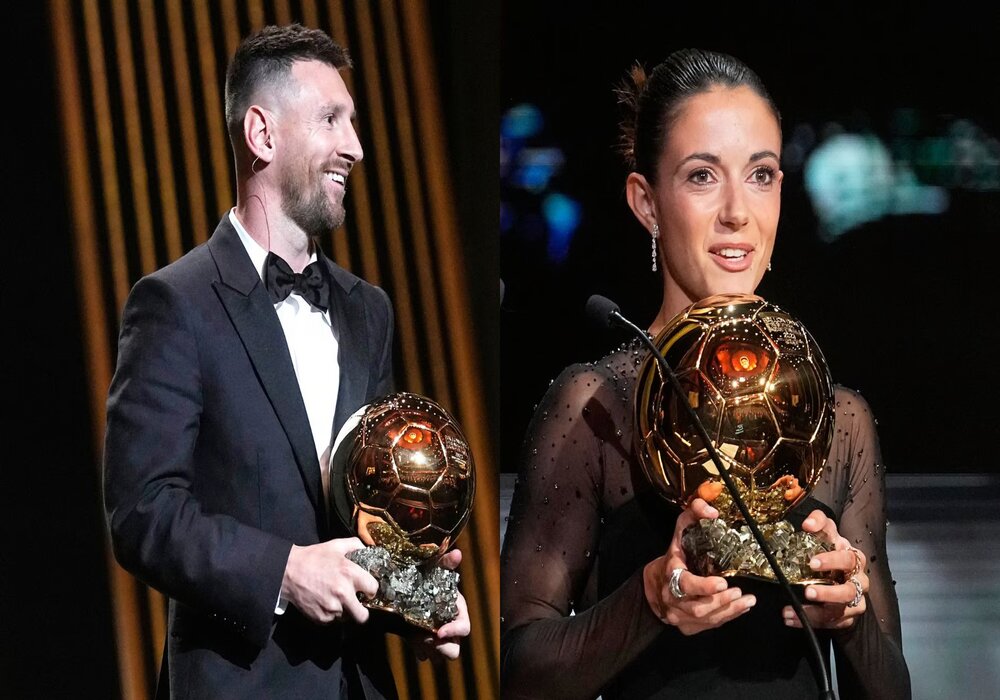 Lionel Messi e Aitana Bonmatí conquistam Bola de Ouro